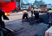 Guarulhos fecha mais de 17 mil buracos e soma quase 200 mil m² de manutenção viária em 2026