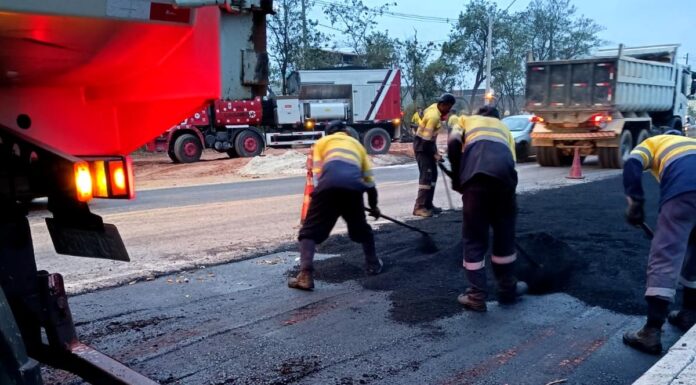 Guarulhos fecha mais de 17 mil buracos e soma quase 200 mil m² de manutenção viária em 2026